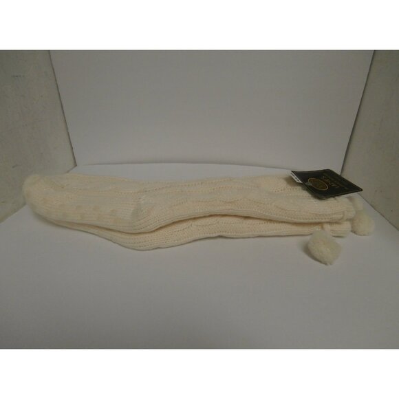 Ladies Slipper Socks 1227786 Ivory One Size New !!!! - Picture 1 of 1
